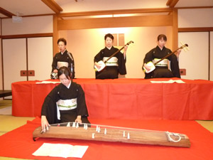 長唄とお三味線