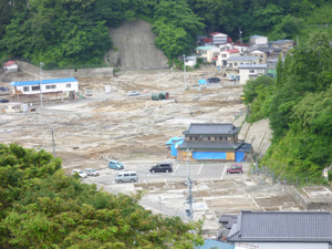 被災地