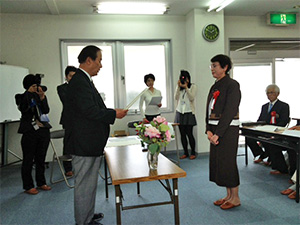 マスターズ表彰式