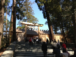伊勢神宮視察