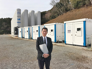 河津圧縮空気エネルギー貯蔵試験所視察