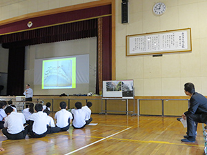 西浜中学校ふるさと学習