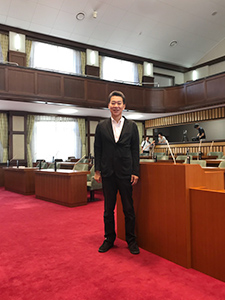 県議会閉会