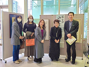 山西書道教室展二日目