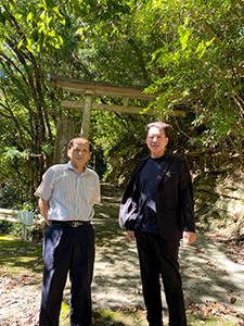 太刀ヶ谷神社の講義