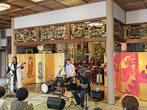 みらいまるしぇ 津軽三味線演奏